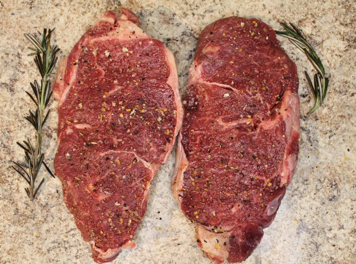 Dry-Aged Beef KC Strip Steak (2/pack)