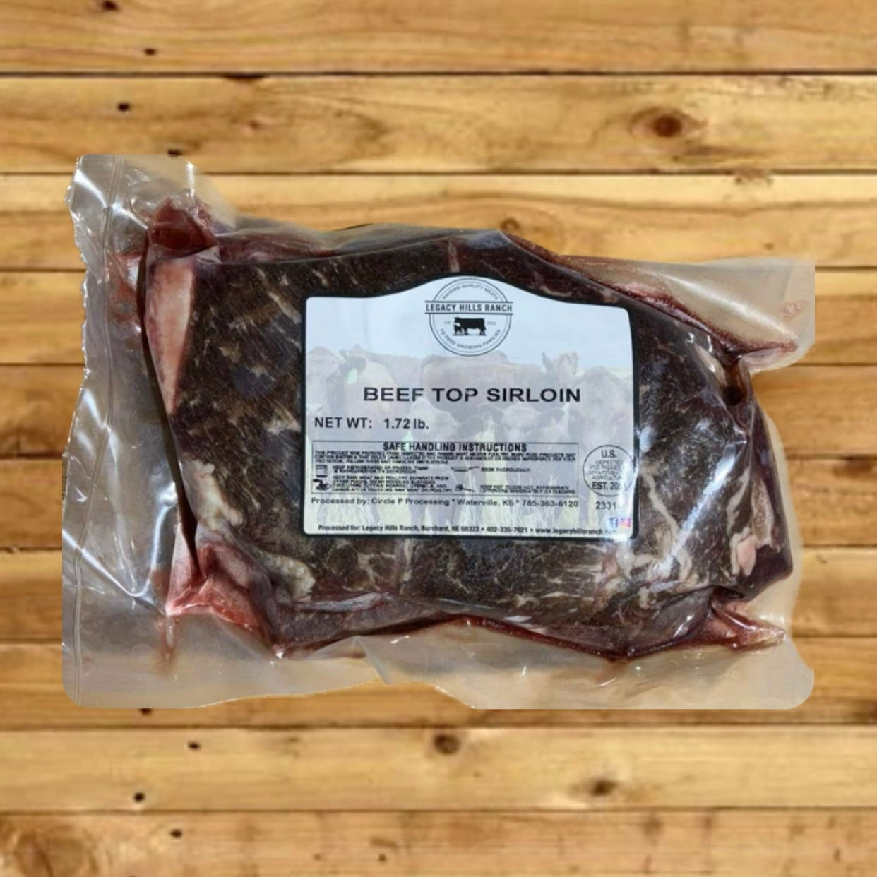Dry-Aged Beef Sirloin (2/pack)
