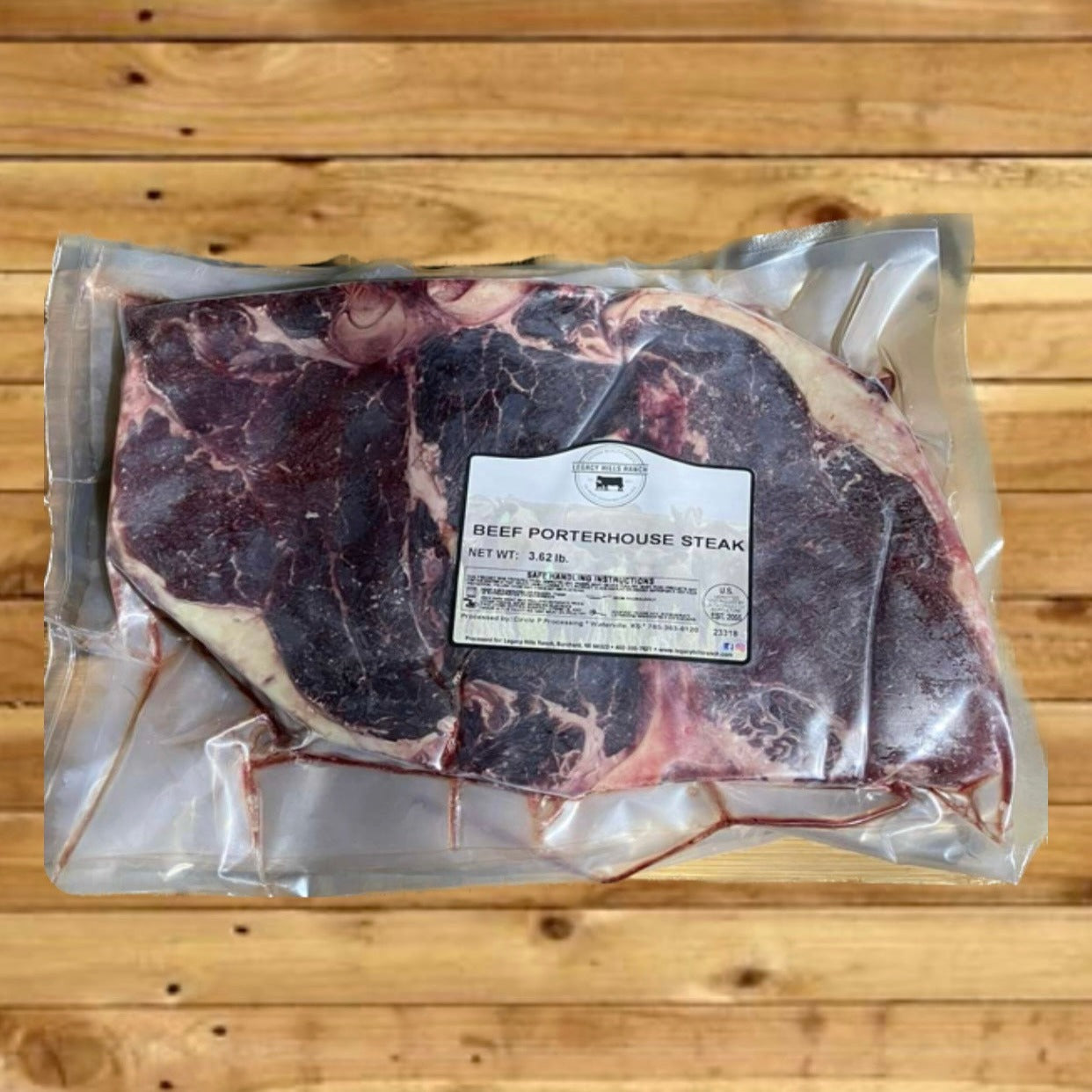 Dry-Aged Beef Porterhouse Steak (2/pack)
