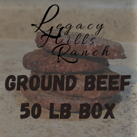 Dry-Aged Ground Beef - 50 LB Box